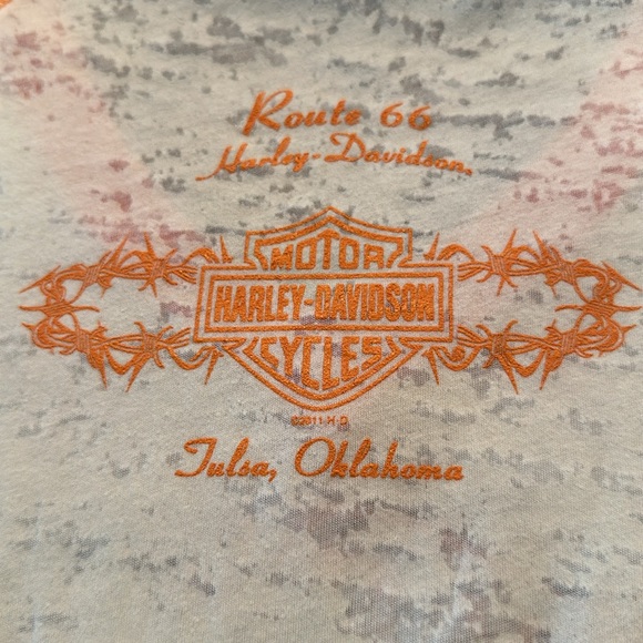 Women’s Harley-Davidson V Neck Tee - Picture 4 of 7